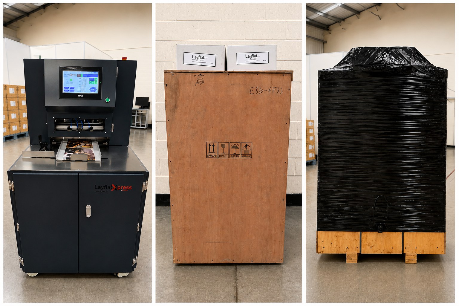 First LayflatXpress Arrives at PhotoXport Ahead of European Customer Installation